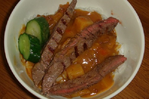 いしかり支部・ステーキカレー